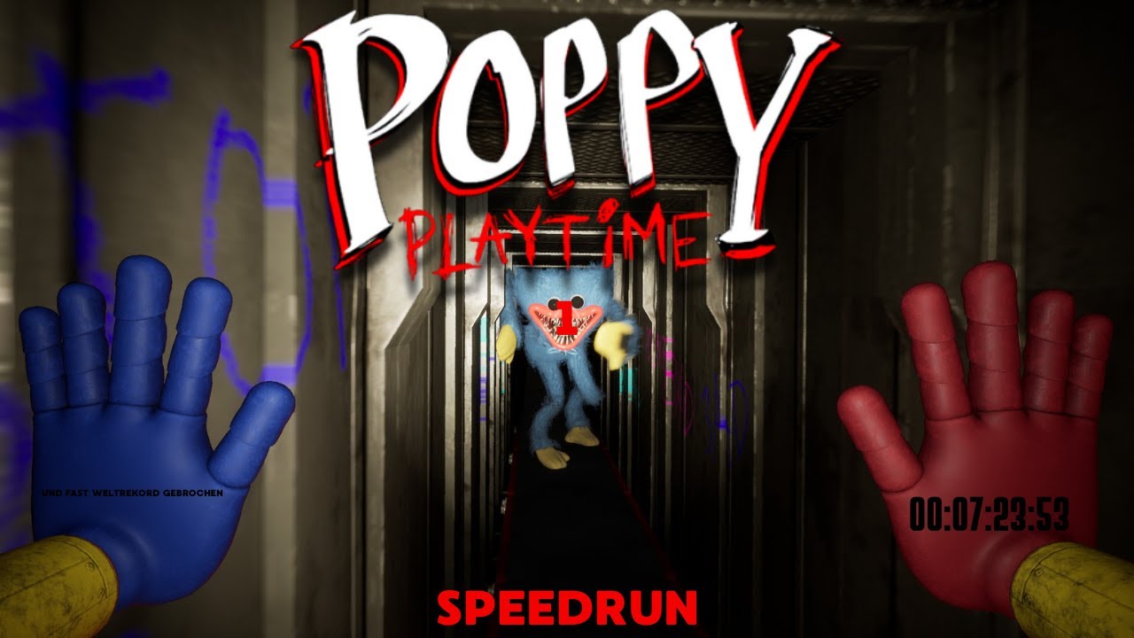 Poppy playtime chapter 1 speedrun (Weltrekord fast geknackt)