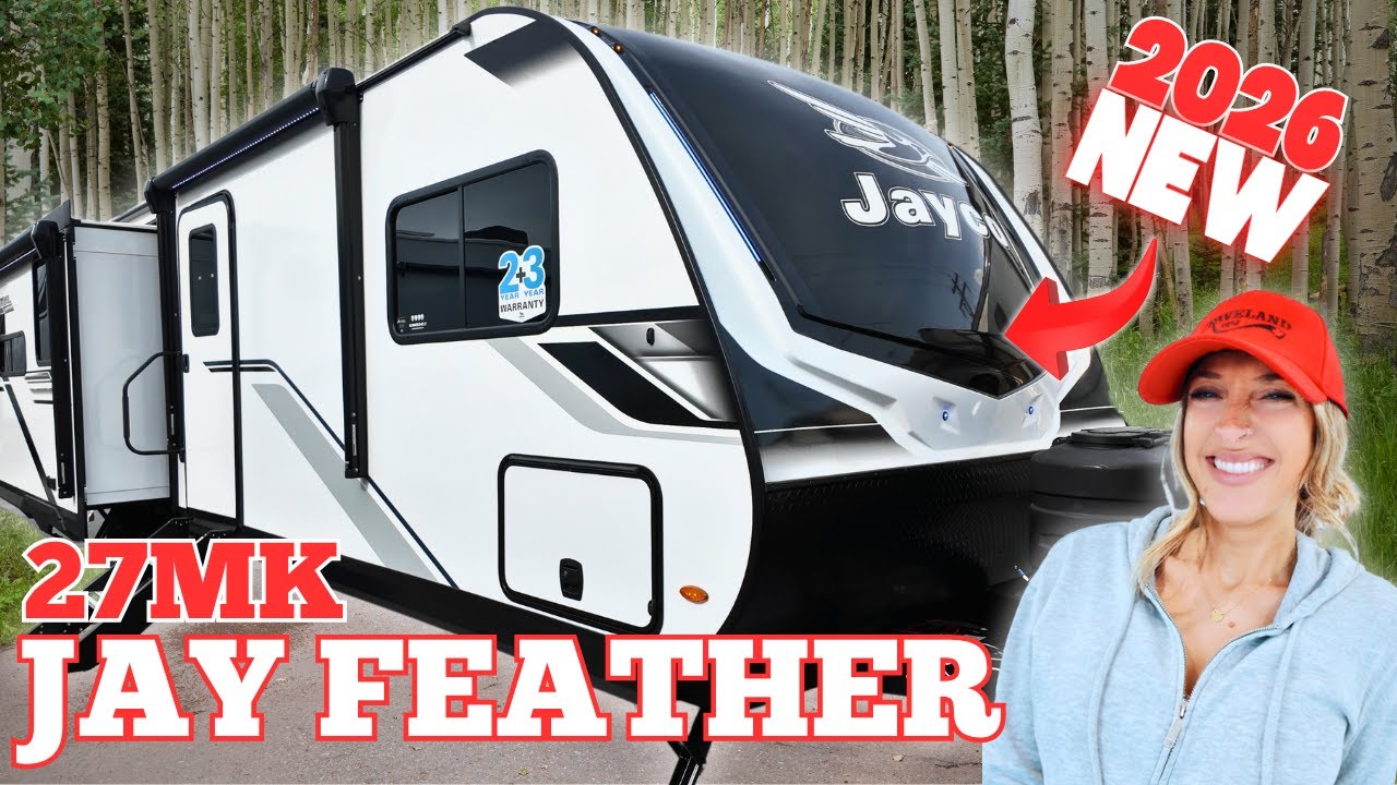 ЭКСКЛЮЗИВНЫЙ первый взгляд: Премьер-пакет Jayco Jay Feather 27MK 2026 года — это меняет ВСЕ!