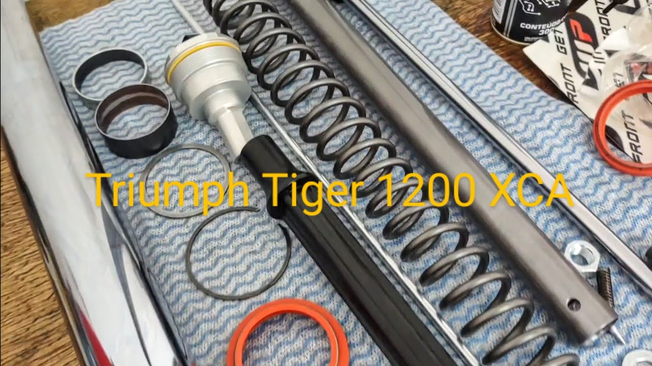 Tiger 1200 XCA 2018 melhor retentor de bengala e caixa de direção