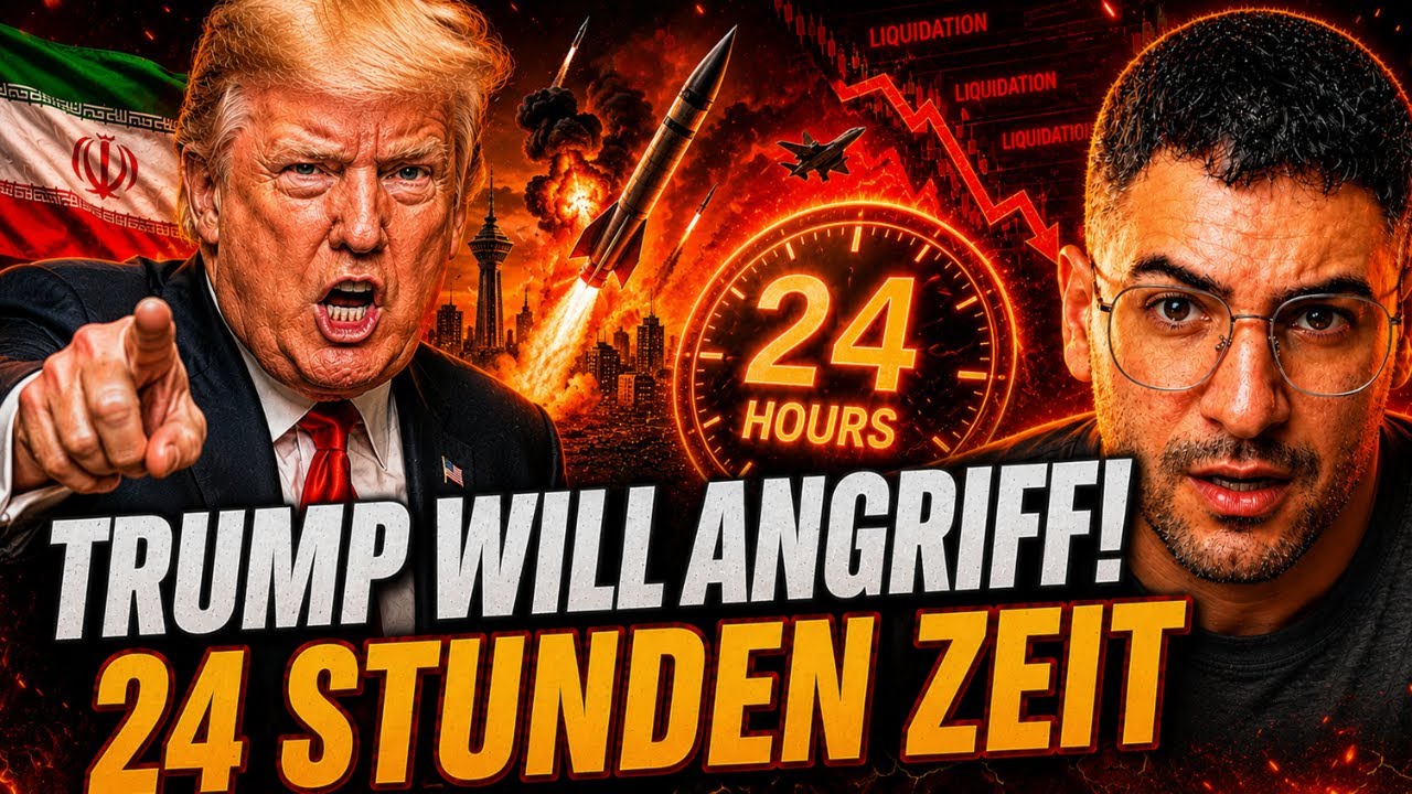 🚨 BREAKING: TRUMP WILL ANGRIFF - 24 STUNDEN ZEIT!