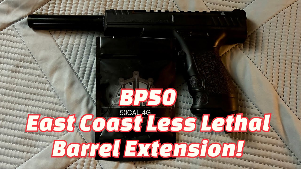 Ствол BP50 East Coast Less Lethal и удлинитель на 4 дюйма! #потрясающе #защита #несмертельноеоружие