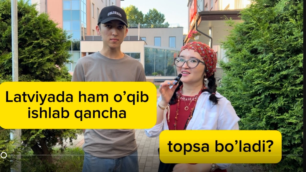 Latviyada ham o’qib, ham ishlab qancha topsa bo’ladi? Samarqandlik Bekzod
