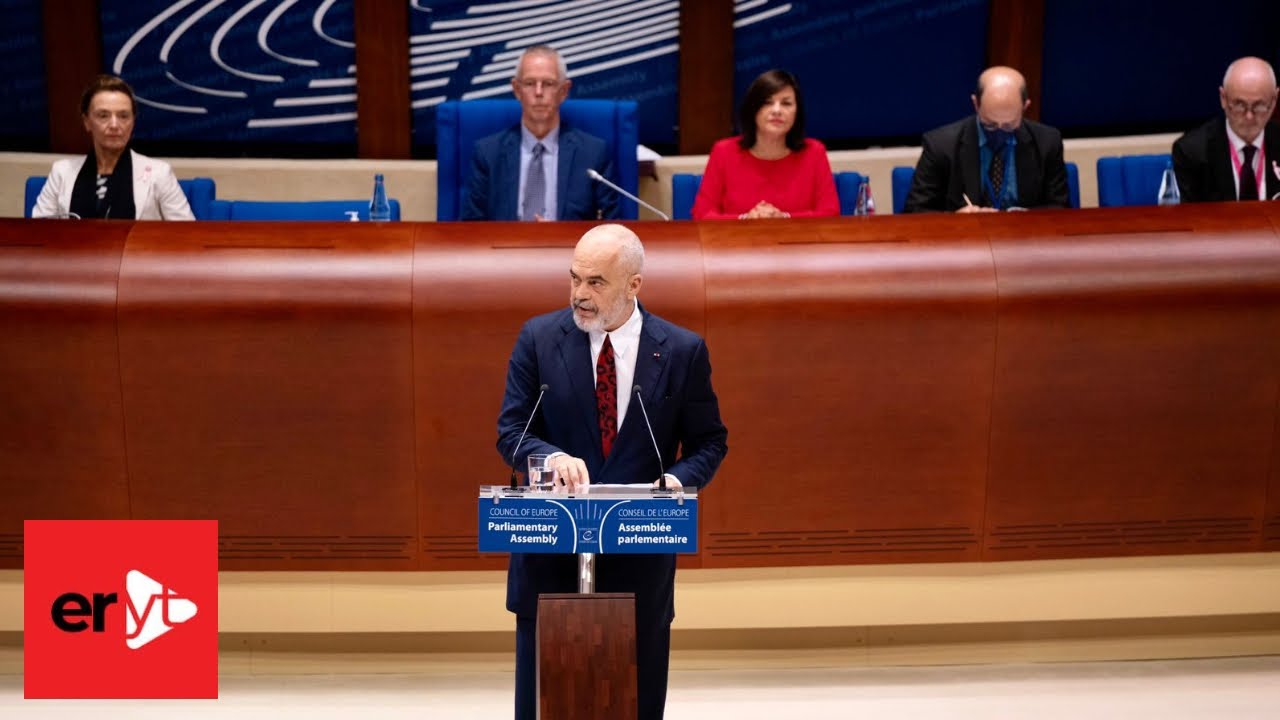 Prime Minister Edi Rama - Strasbourg, speech at the General Assembly of the Council of Europe