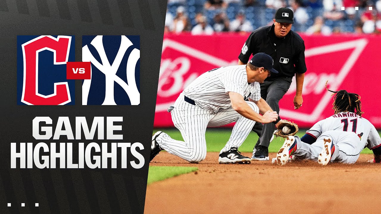 Guardians vs. Yankees Game Highlights (6/3/25) | MLB Highlights
