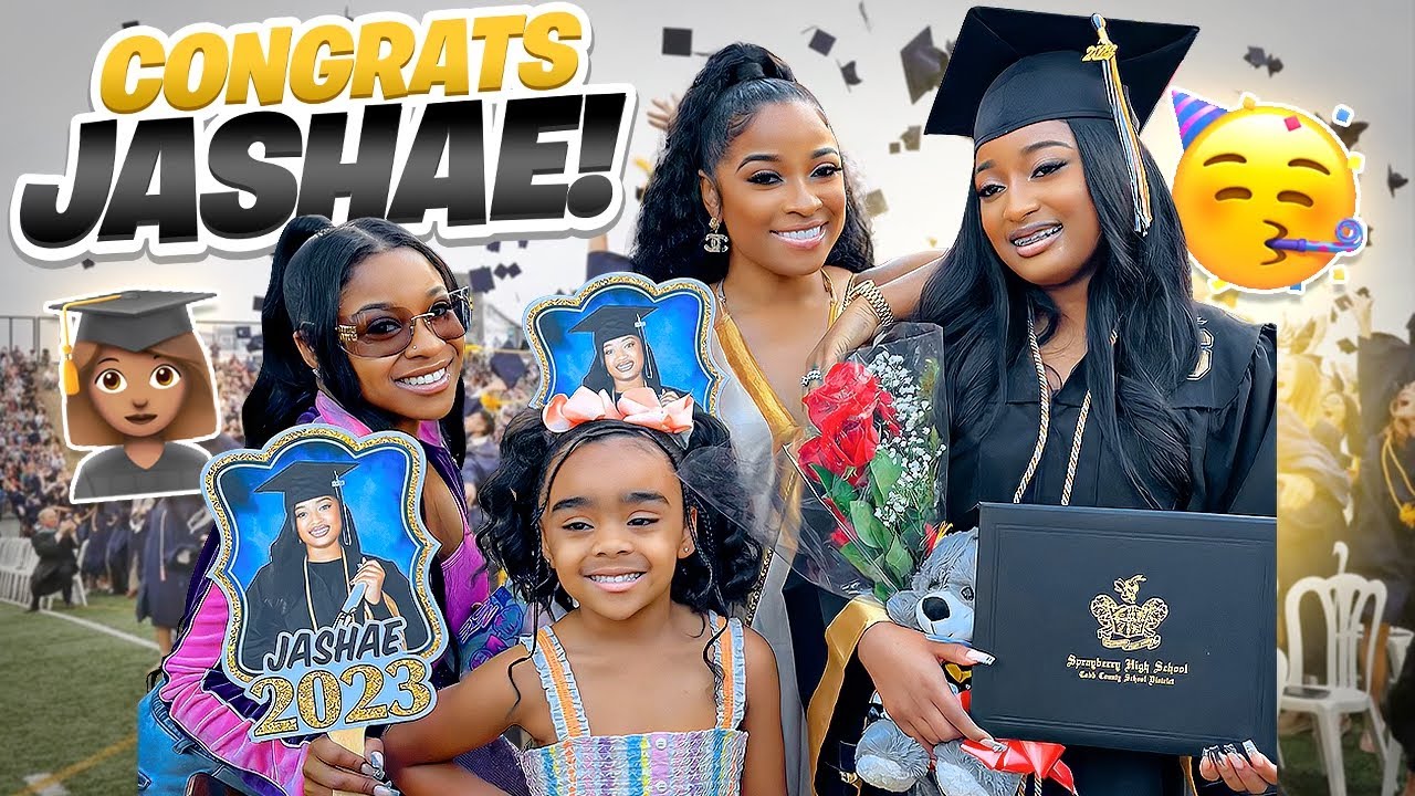 My Baby Jashae&rsquo; Graduated! 🎓You Know We Had To Turn Up.  Watch The Dance Battle At The End .😂