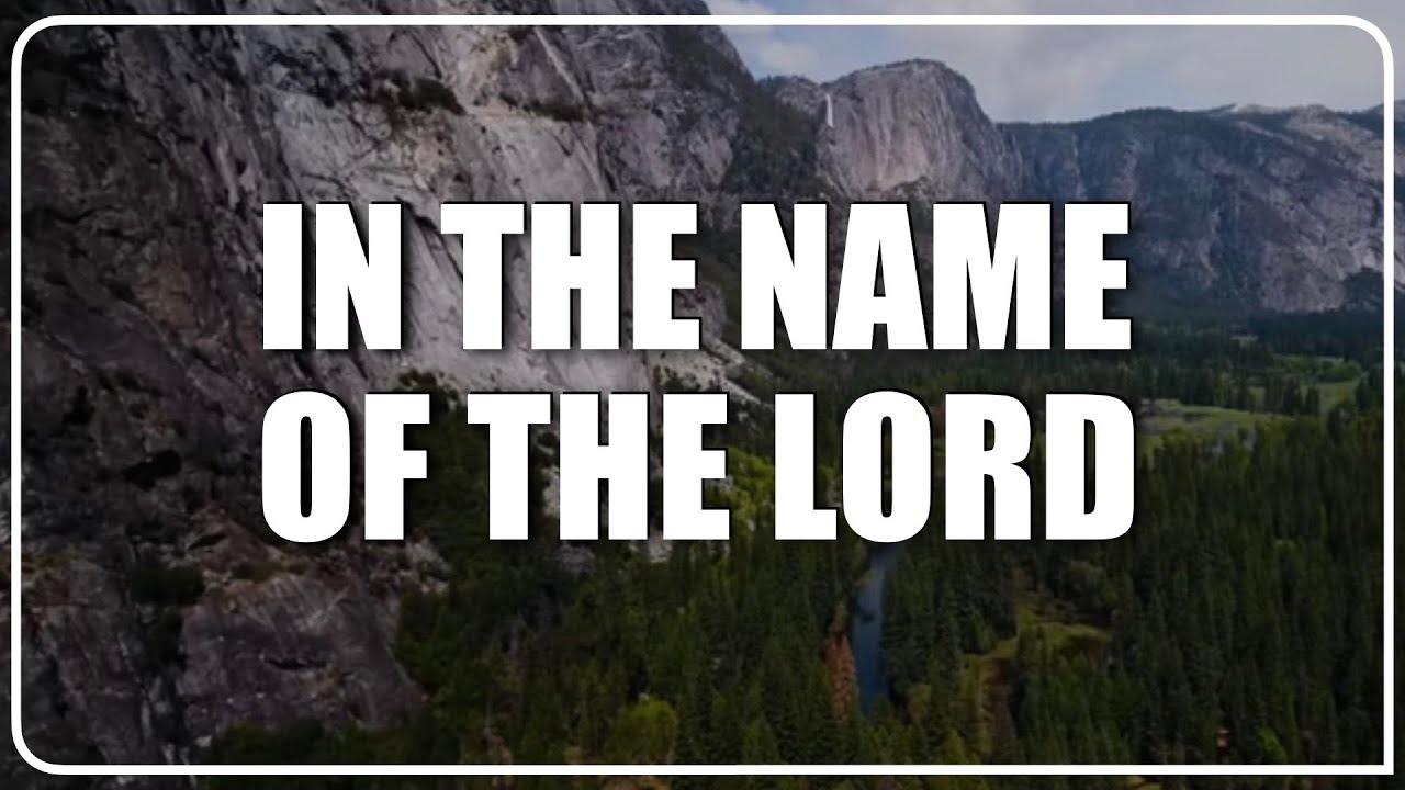 In the Name of the Lord | Lyrics, Band and Choir | Sandi Patty
