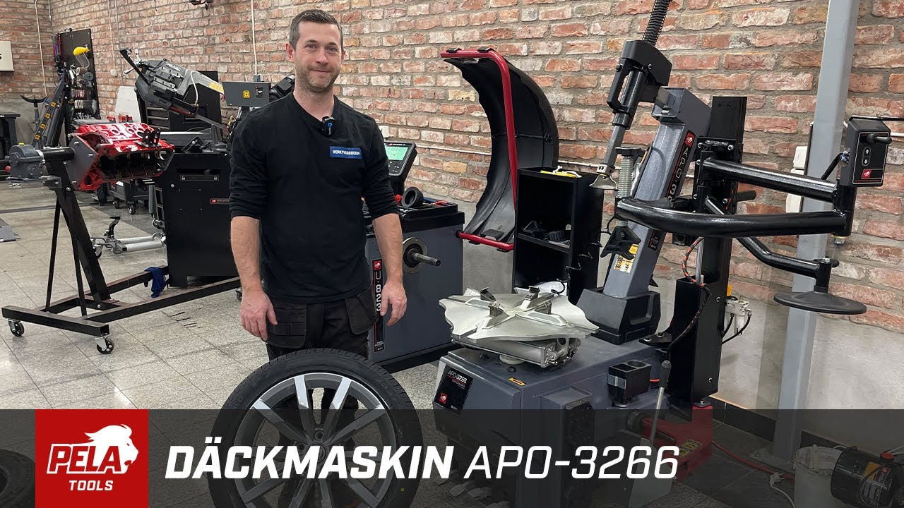 Däckmaskin APO-3266 från PELA Tools
