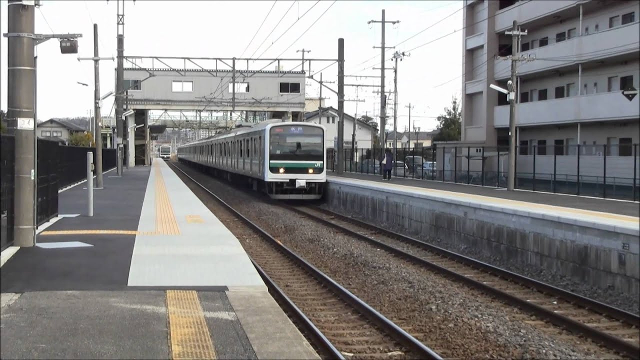 常磐線 E501系×E501系 内郷駅 VVVF