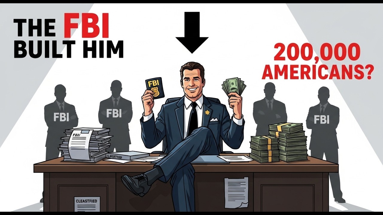 The FBI Built Him - He Used Everything They Taught Him Against 200,000 Americans