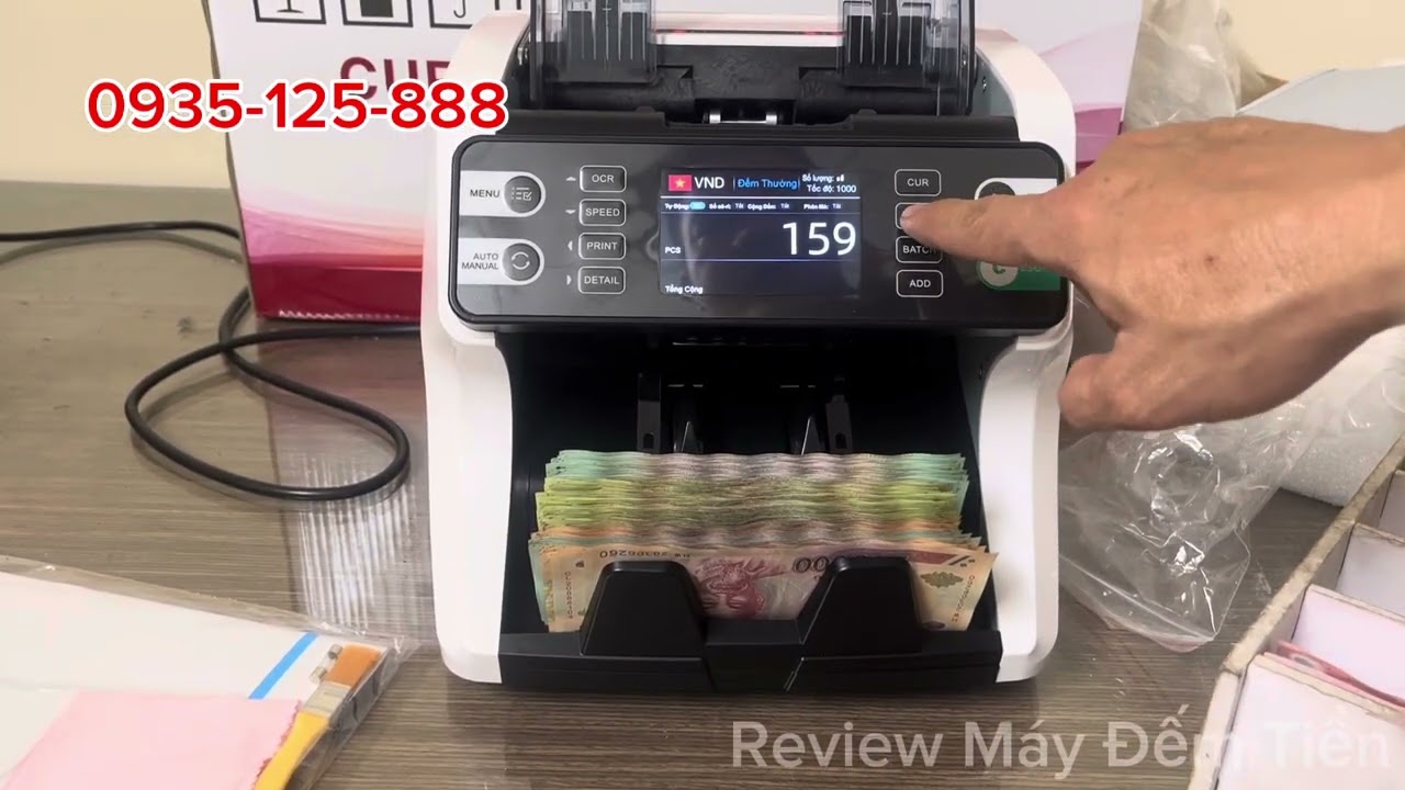 Review Máy Đếm Tiền Ngoại Tệ Có Chức Năng Đếm Tổng Chính Xác 100%