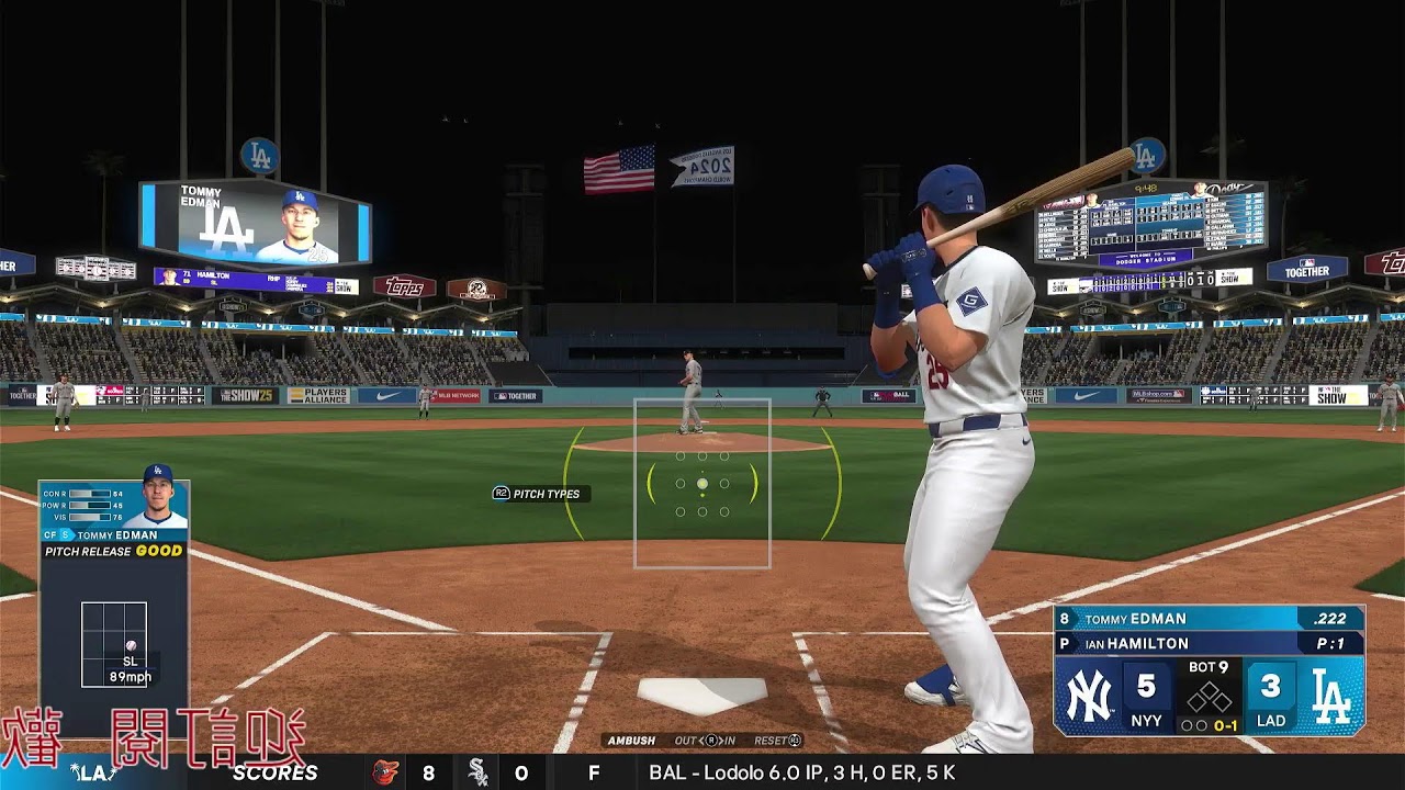 MLB THE SHOW 25 洋基V.S道奇