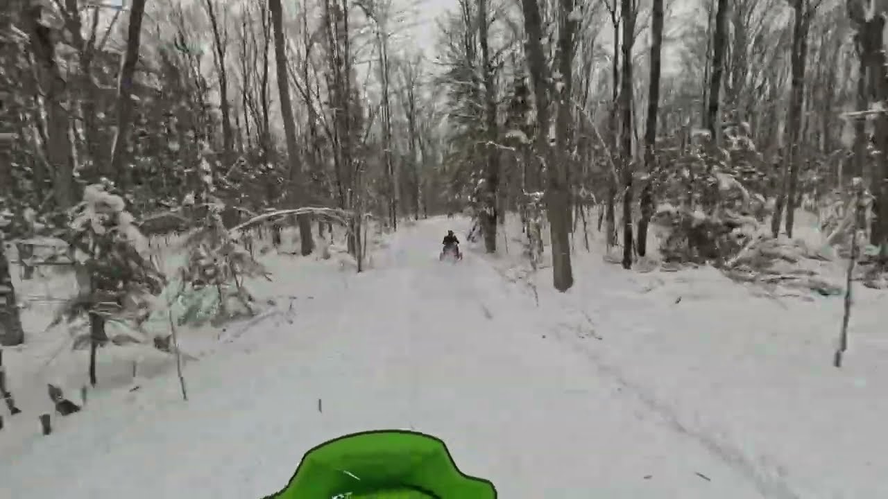 Up north Snowmobile at Armstrong Creek Wi 1/5/2026 part 3