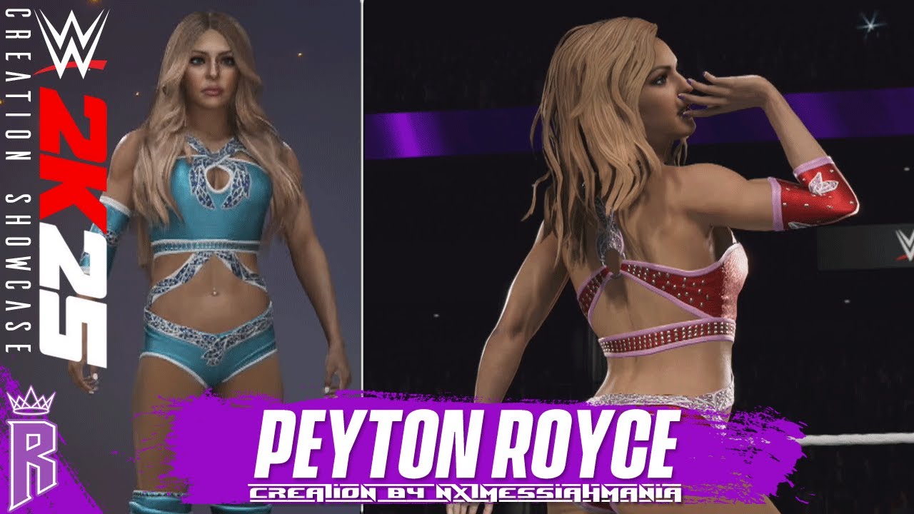 WWE 2K25 Creation Showcase: Peyton Royce 