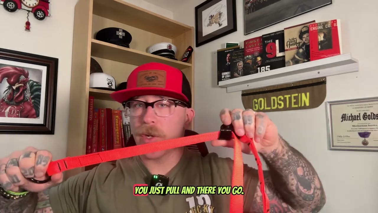 Review of the Hasty Rescue Strap. @HastyRescueStrap @FireengineeringMagazine ​⁠