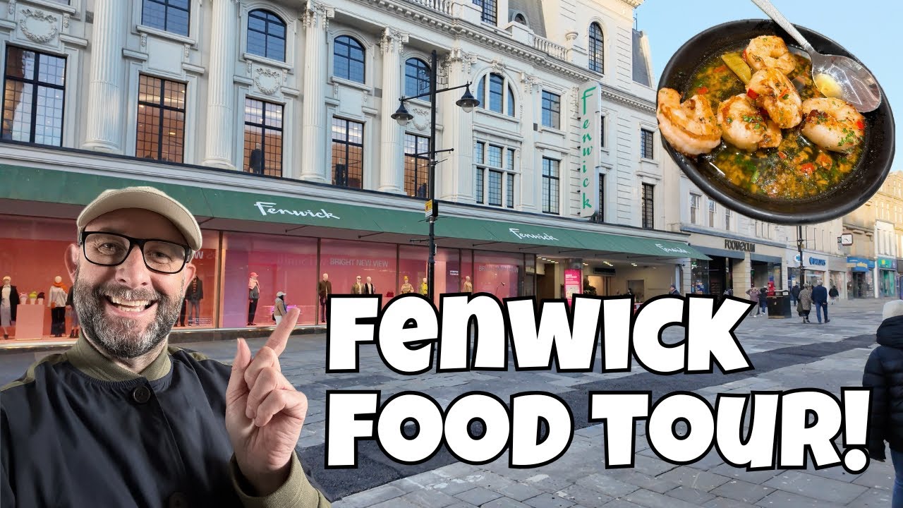 FOOD TOUR AT FENWICK FOOD HALL, NEWCASTLE