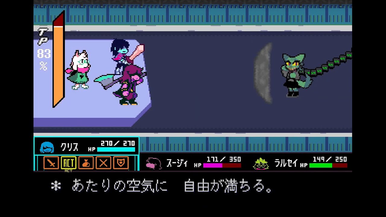 【日本語訳】Deltarune:Lonewolf Parade - Maskaught Fight
