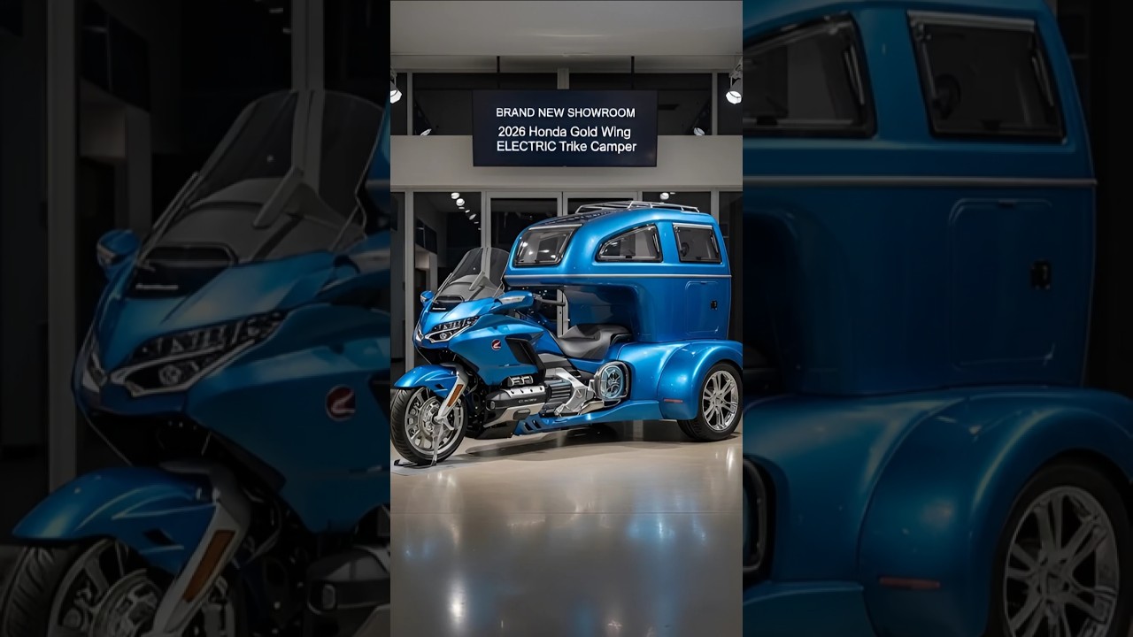 2026 Honda Gold Wing ELECTRIC Trike Camper &ndash; This Luxury EV Touring Beast Will SHOCK You! ⚡🏍️