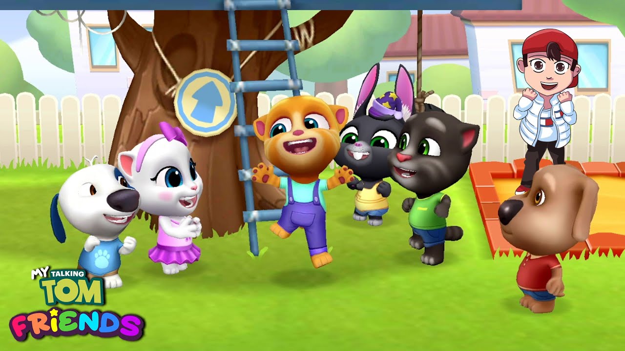 GINGER DOŁĄCZYŁ DO MY TALKING TOMA!😻 MY TALKING TOM I PRZYJACIELE! 5.0