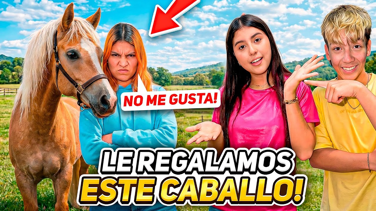 LE REGALAMOS UN CABALLO “Broma pesada” 😱😂