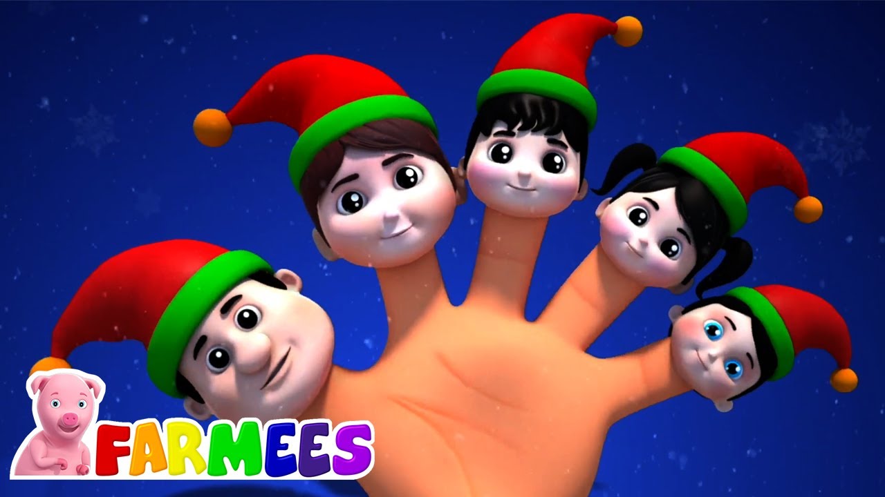 Alver finger familj | Christmas juls&aring;nger | Farmees Svenska | Dikter f&ouml;r barn | F&oslash;rskolebarn