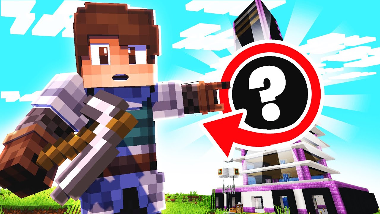 I BROKE into his SECRET TOWER in Camp Minecraft!