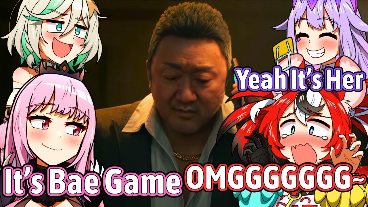 Bae Got So Much Excited When There's Game Like Yakuza In The Game Awards【Hololive EN】