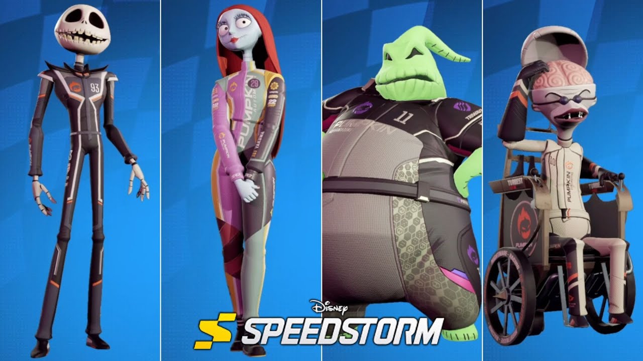 Disney Speedstorm (PC) // Full Game 100% Walkthrough (The Nightmare Before Christmas Tournament)