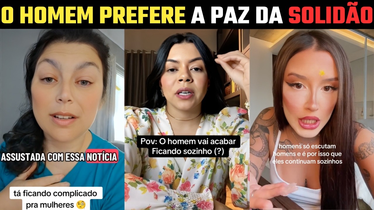 MULHERES RECLAMANDO QUE OS HOMENS EST&Atilde;O FELIZES E EM PAZ SENDO SOLTEIROS