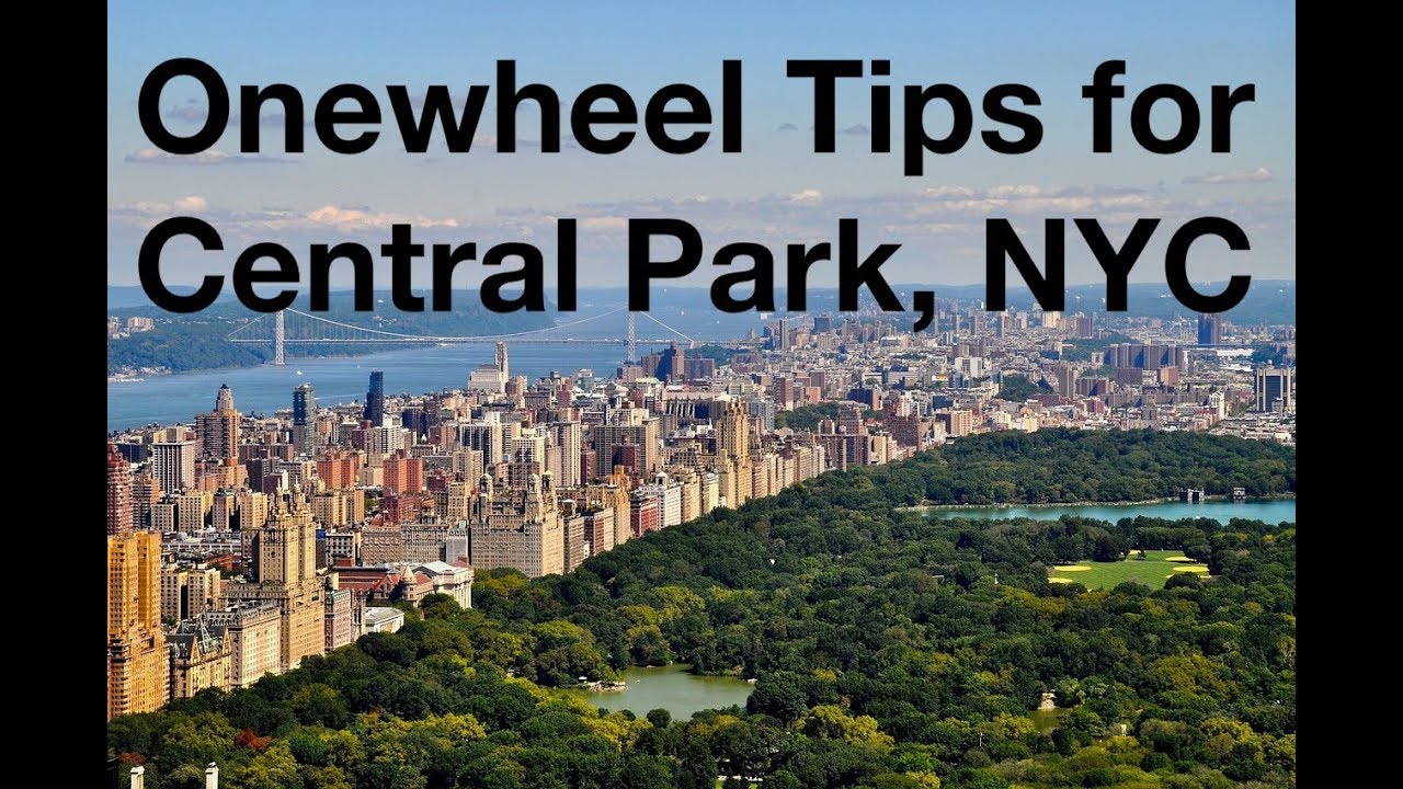 Onewheel in Central Park, New York City