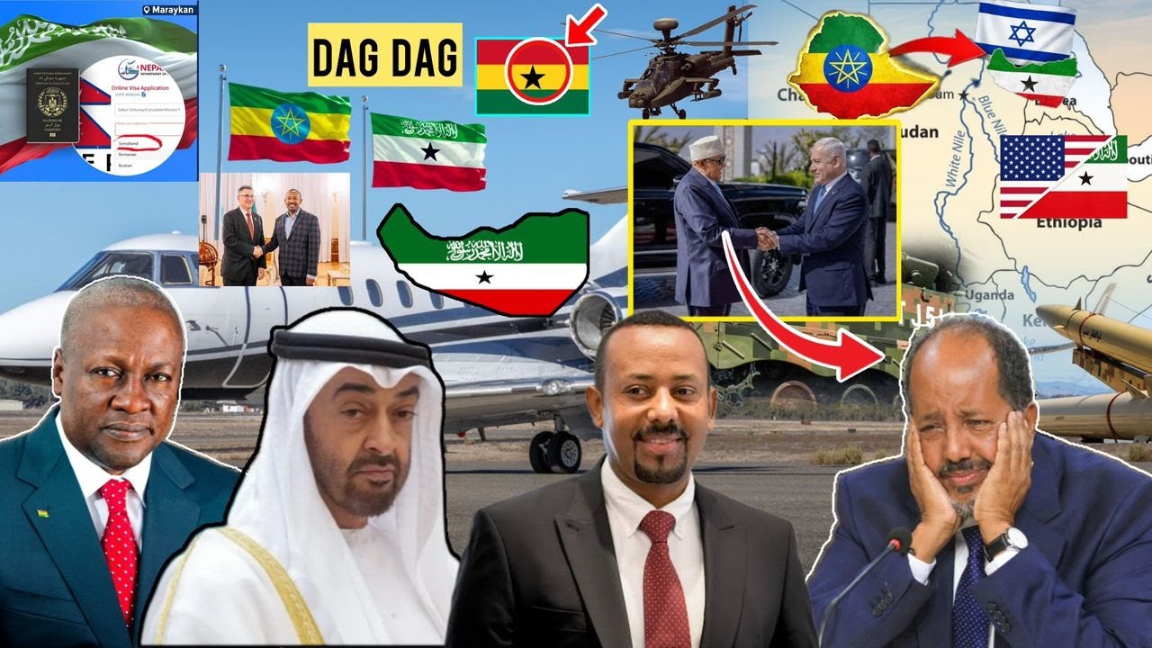 DEGDEG;War weyn oo la sugayo, iyo Aqonsiga Somaliland oo sadax wadan oo cusub kusoo bii....