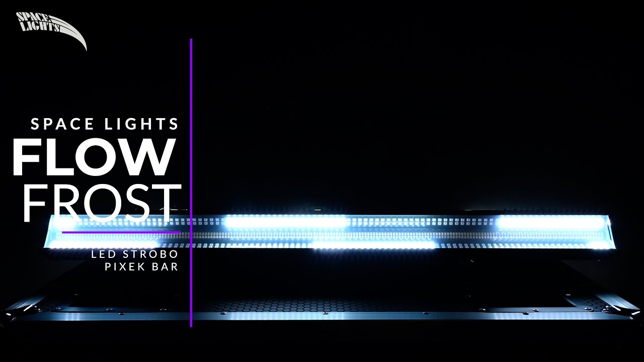 SPACE LIGHTS FLOW FROS STROBO PIXEL BAR