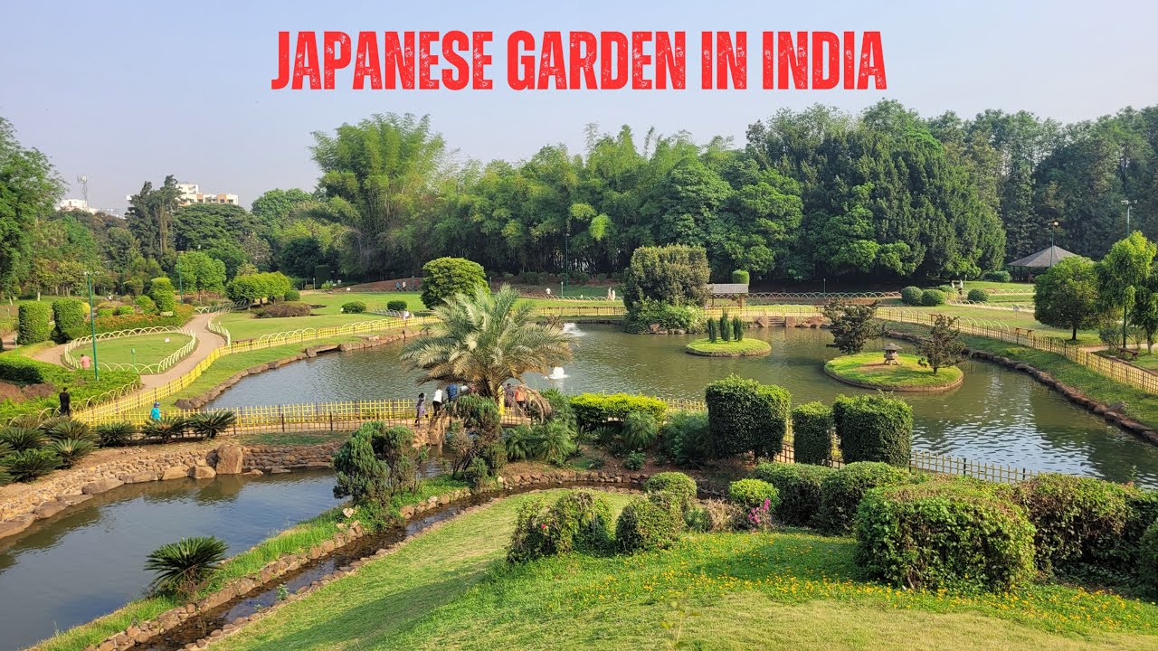 I explored biggest garden outside Japan Asia | Pune Okayama Friendship Garden | P L Deshpande garden