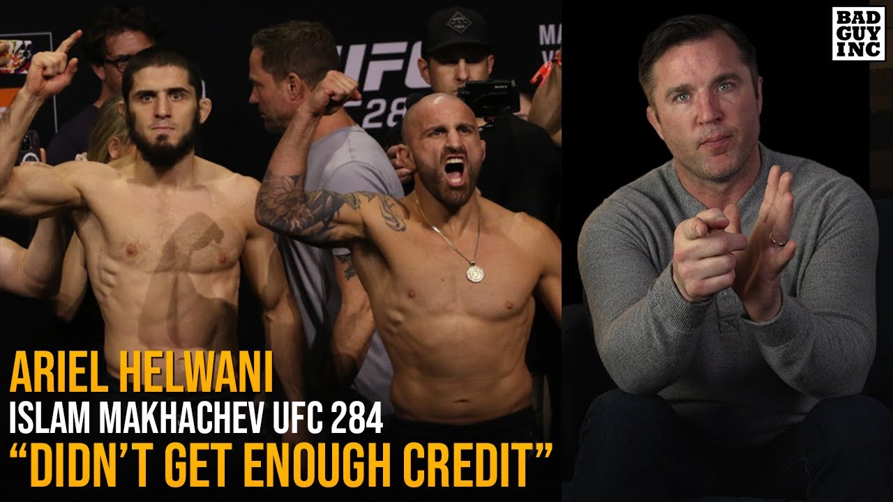 Ariel Helwani says Islam Makhachev did not get enough credit for this…