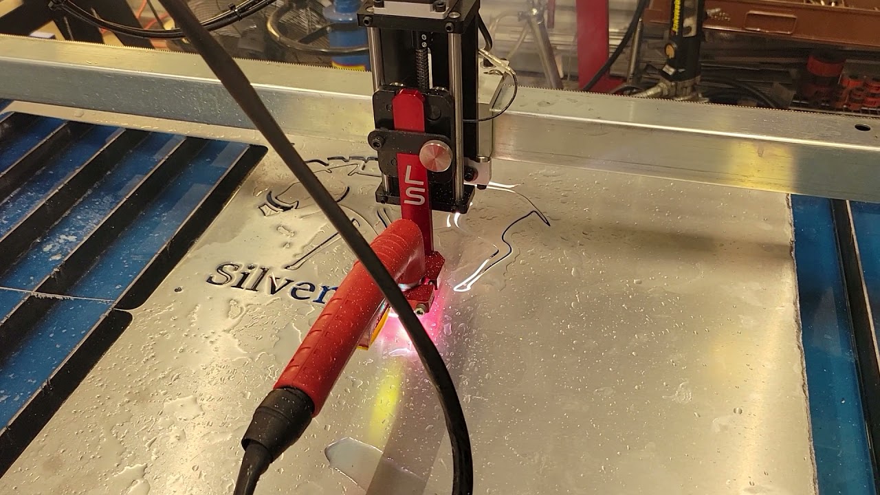 Langmuir Crossfire Pro first aluminum cuts W/ Everlast Powerplasma 60s