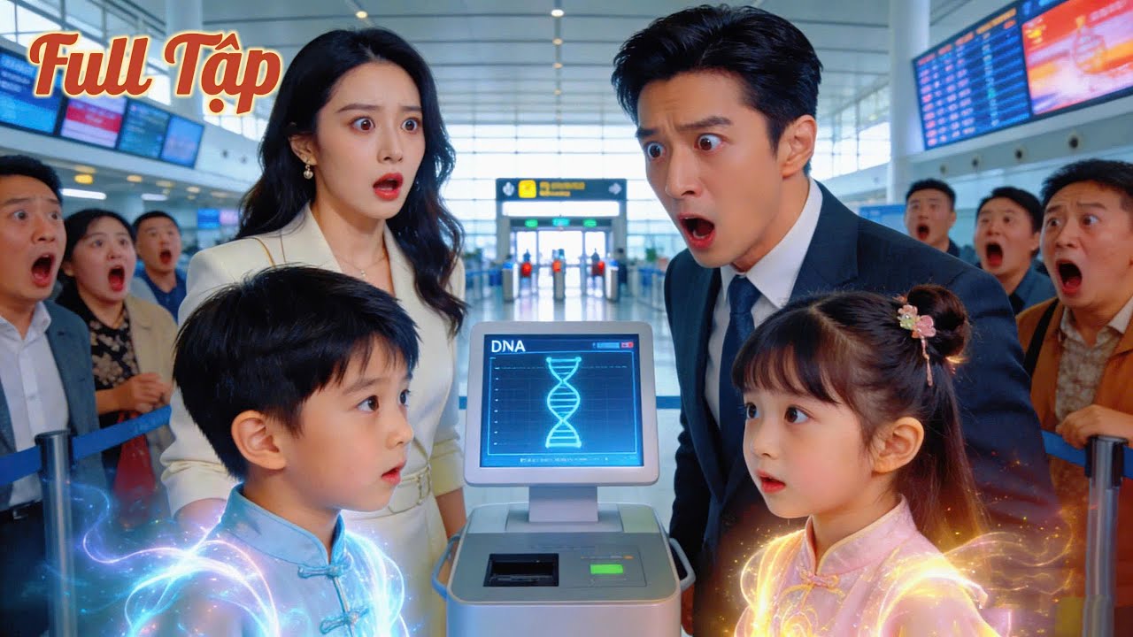 Cặp sog sinh xuốg núi tìm cha, xét nghiệm DNA tại sân bay vạch trần bí mật: tổg tài chính là bố ruột