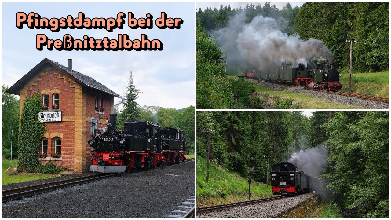 Pfingstdampf bei der Preßnitztalbahn - Juni 2025