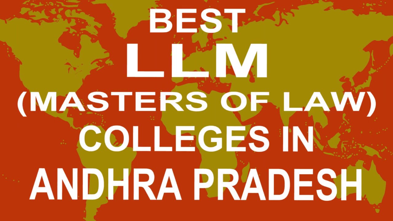 LLM Colleges and Courses in Andhra Pradesh