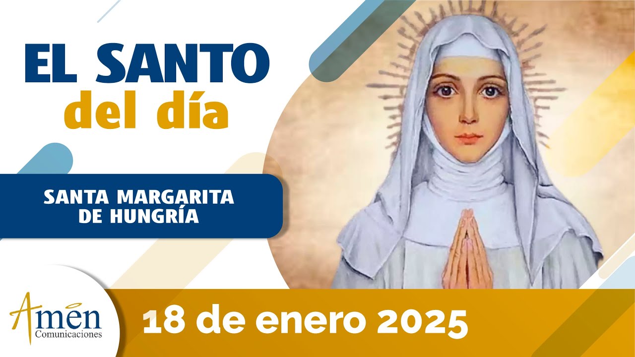 Santo de Hoy 18 de Enero 2026 l Santa Margarita de Hungria