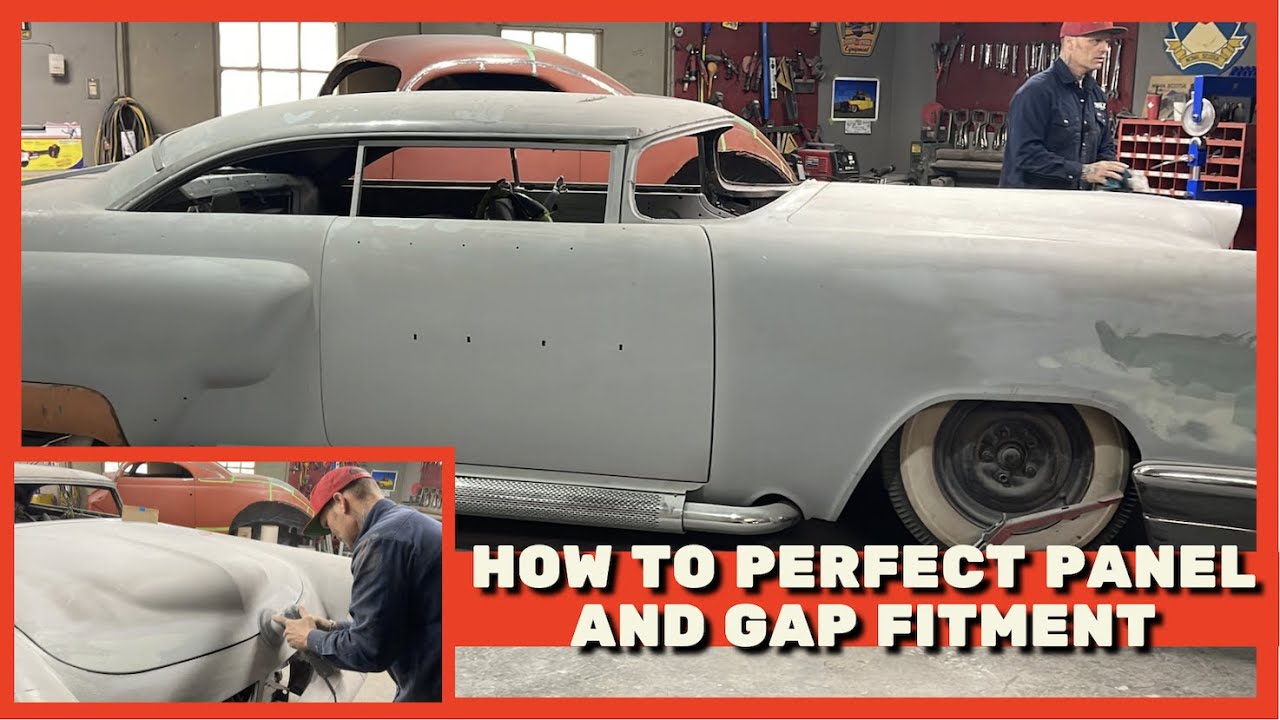 Perfecting the Hood Gap and Panel Fitment on the 1955 Mercury