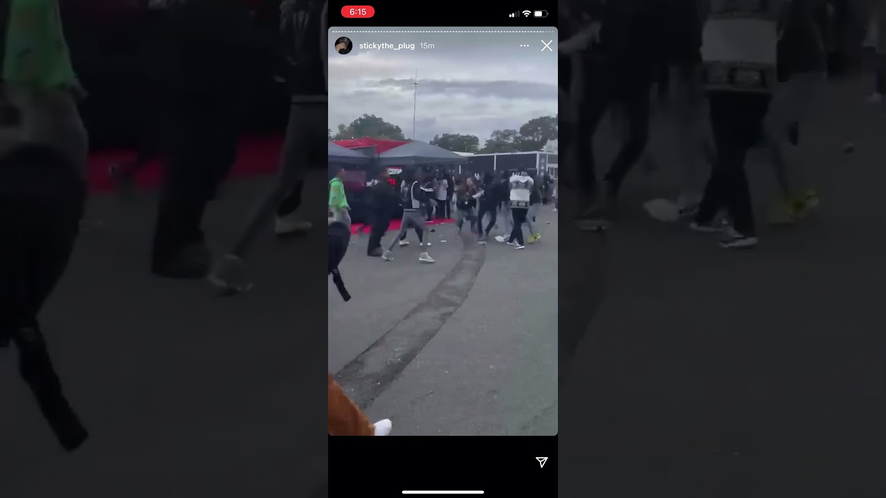 Kay Flock vs Ron Suno Fight At Rolling Loud 👊