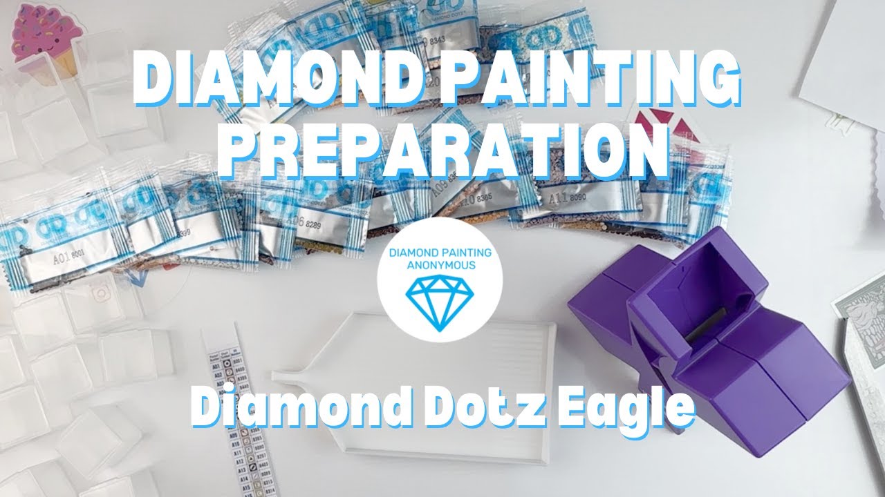 Diamond Painting Preparation | Getting Ready for #dpforvets !!