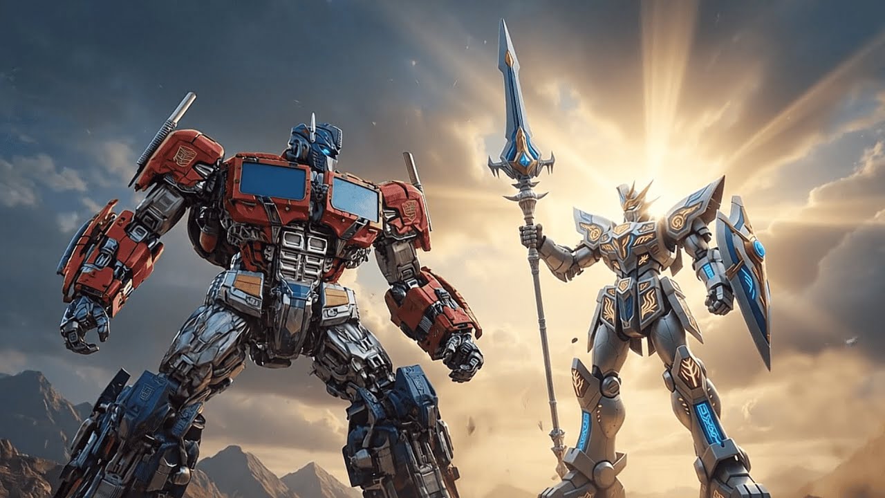CROSSOVER SPECTACLE: Optimus Prime vs GaoKnight – The Knight’s Duel