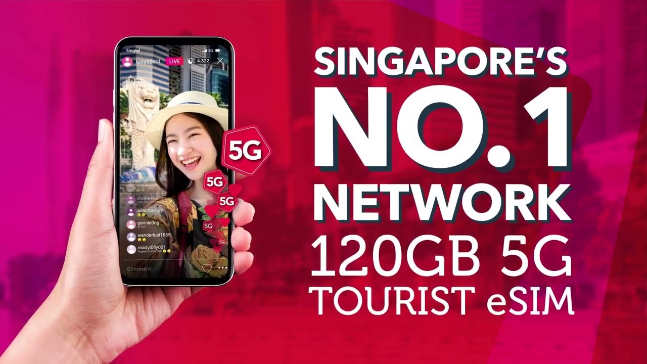 Singtel Tourist eSIM easy setup and activation
