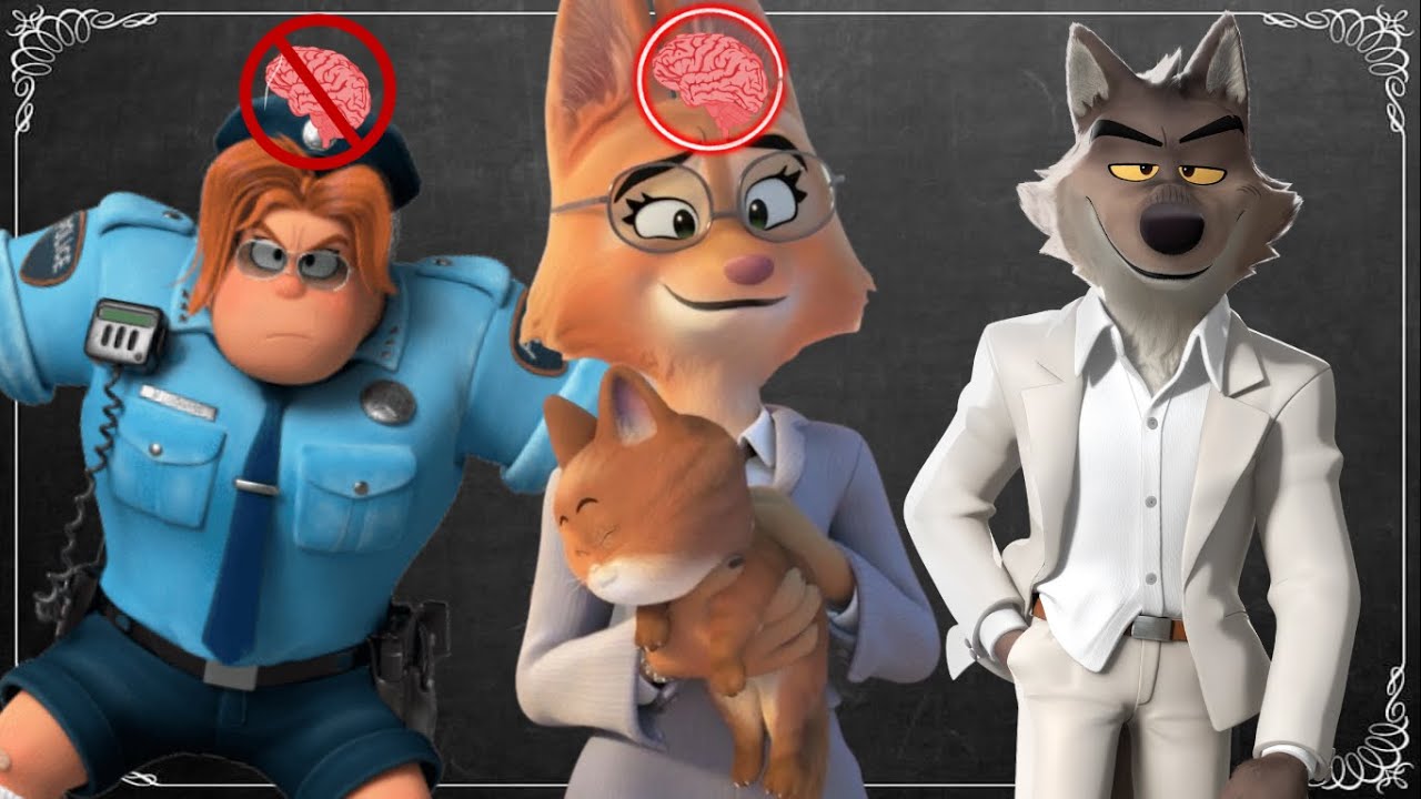 The Bad Guys Characters: Dumb To Brilliant