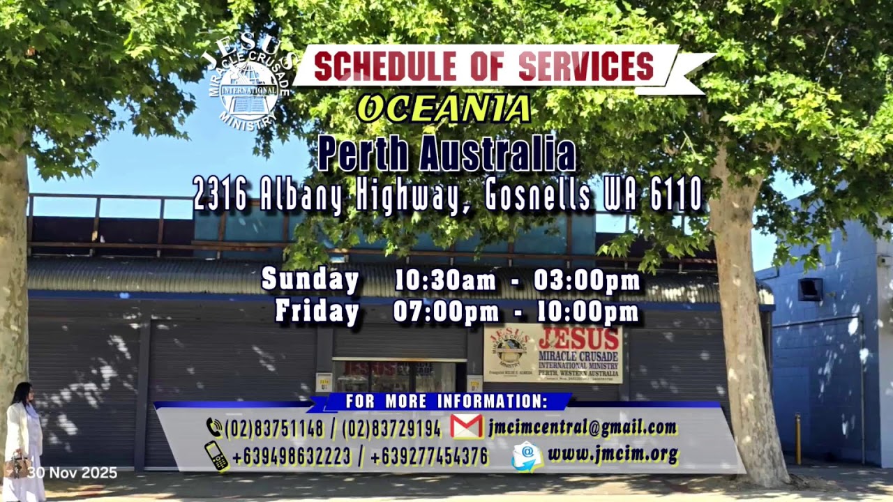 Watch!!! JMCIM Central Live Streaming of WEDNESDAY MIDWEEK SERVICE | MARCH 18, 2026.