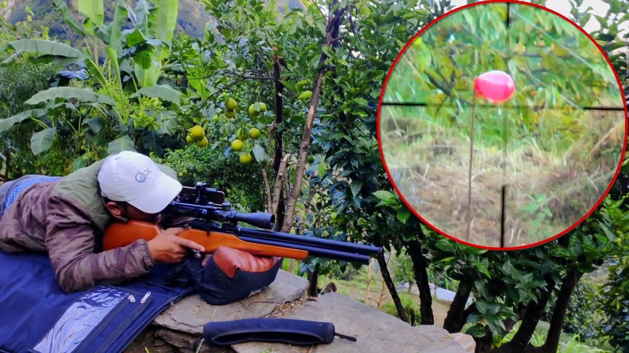 Long Range Airgun Shooting 120 yards @Diana outlaw
