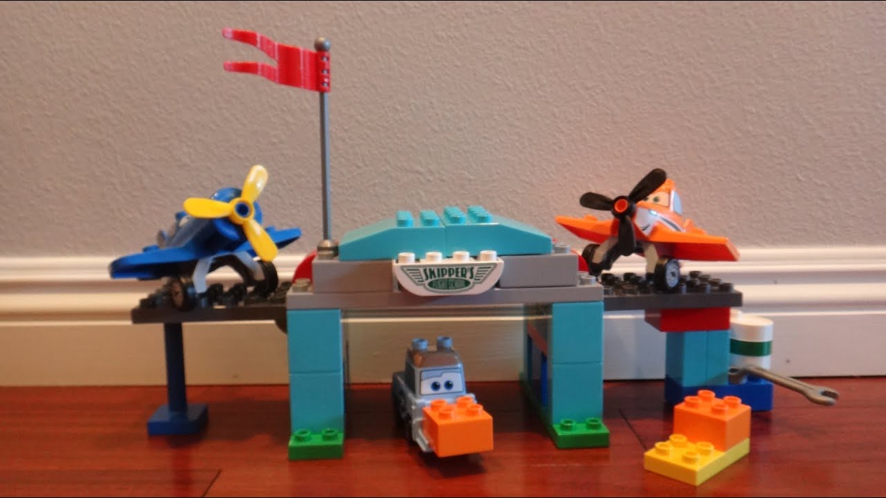 Lego Duplo Disney Planes Skippers Flight School 10511 - Dusty Crophopper and Skipper