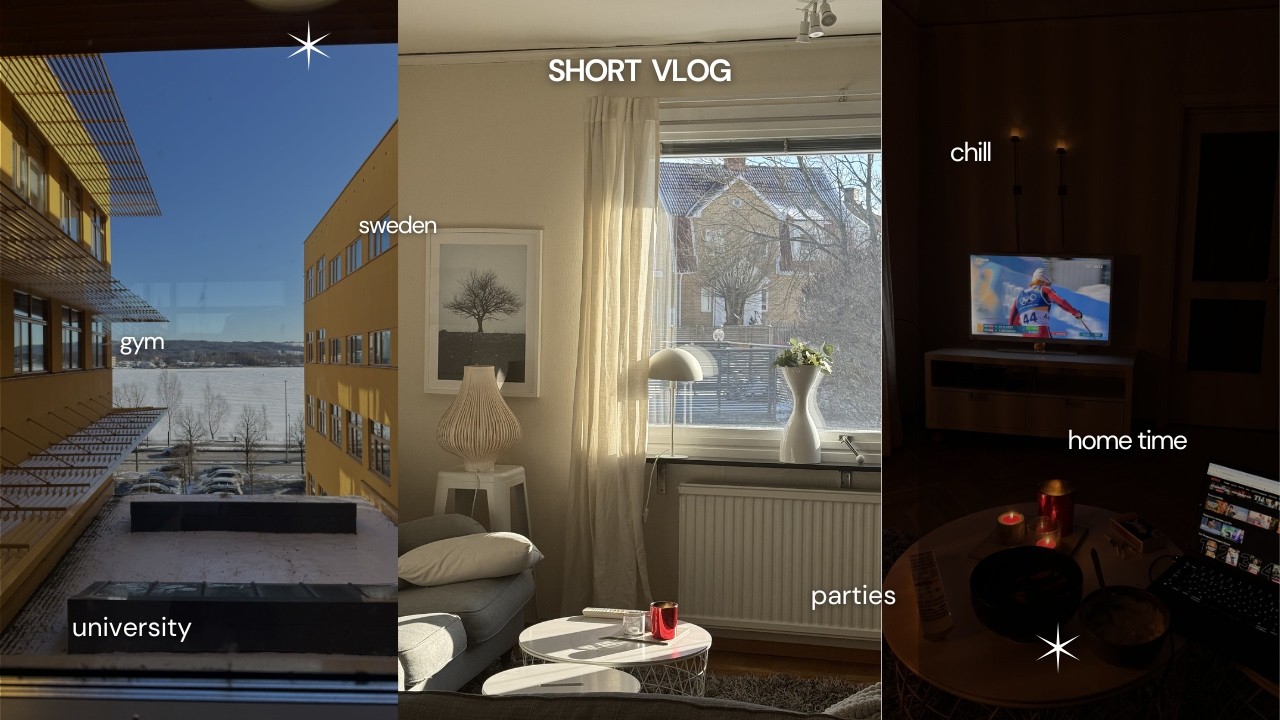 VLOG - back to Swedish life