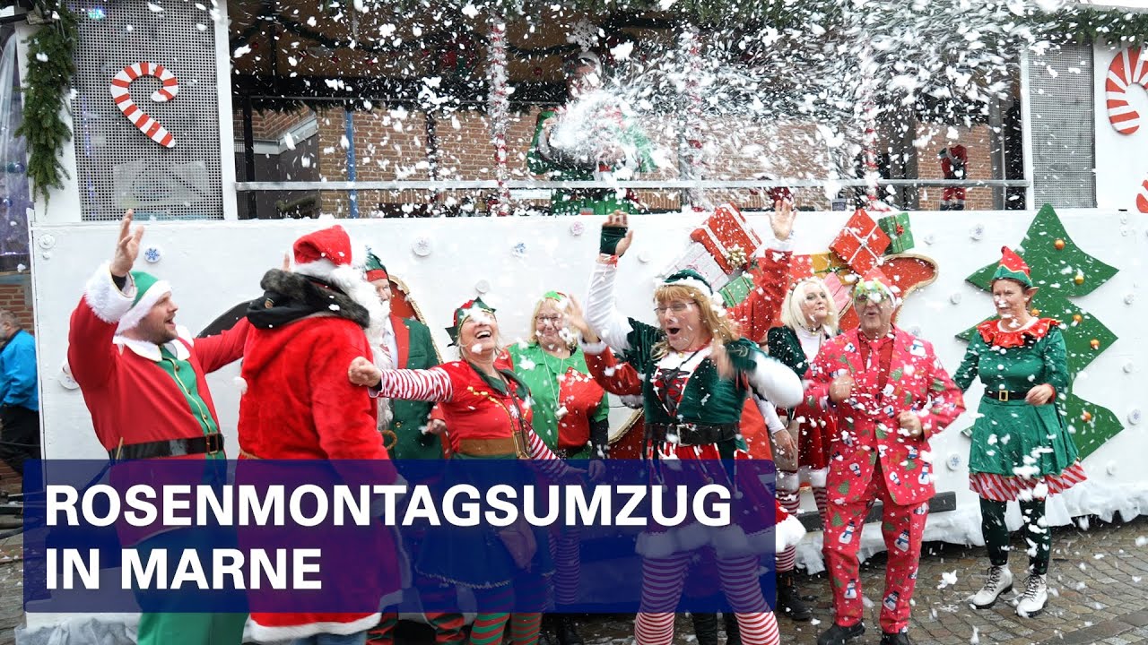 Rosenmontagsumzug 2024: Karneval in Marne #karneval