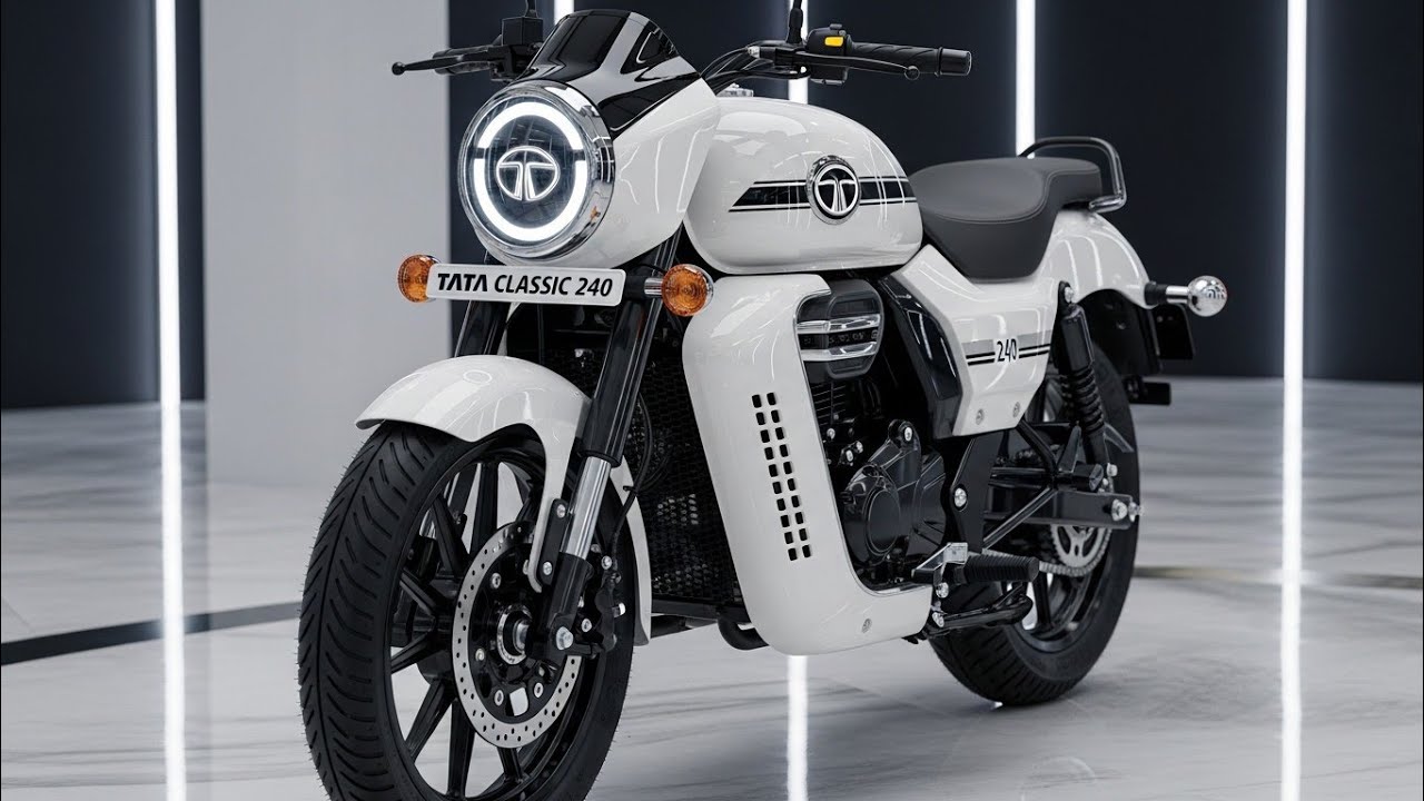 Royal स्टाइल में नई Tata Classic 240cc 2026 😱 इतनी शानदार बाइक पहले कभी नहीं देखी!